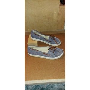 Rock and Candy by ZiGi Boatie Denim Colored Women's Shoes Size 10M